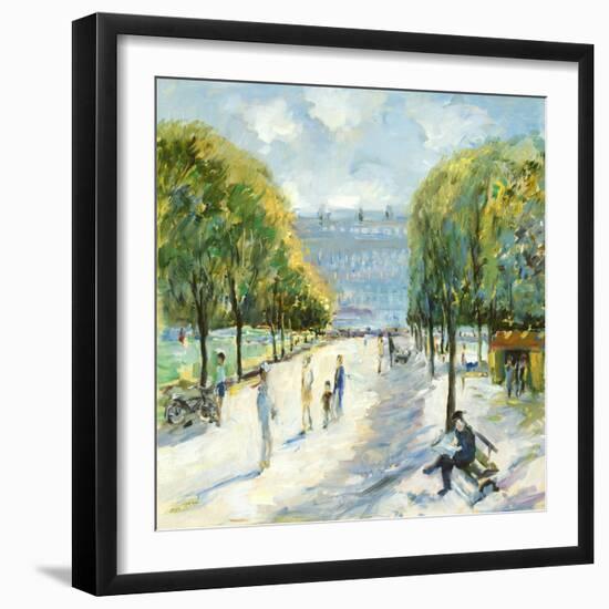 Parisian Afternoon IV-Marysia Burr-Framed Giclee Print