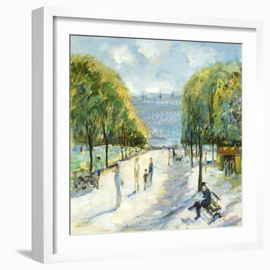 Parisian Afternoon IV-Marysia Burr-Framed Giclee Print