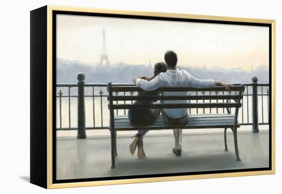 Parisian Afternoon-Myles Sullivan-Framed Stretched Canvas