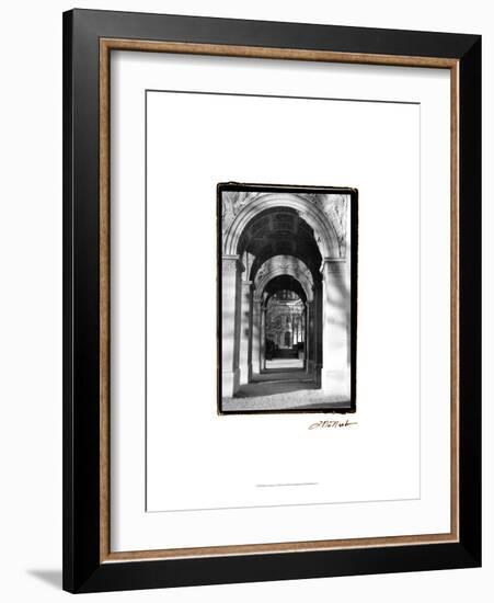 Parisian Archways I-Laura Denardo-Framed Premium Giclee Print