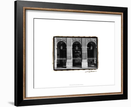 Parisian Archways III-Laura Denardo-Framed Art Print