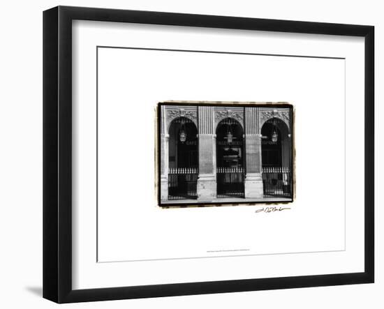 Parisian Archways III-Laura Denardo-Framed Art Print