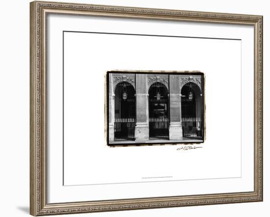 Parisian Archways III-Laura Denardo-Framed Art Print