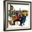 "Parisian Artist & Tourist", July 11, 1959-Richard Sargent-Framed Giclee Print