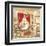 Parisian Bath - Red-Gregory Gorham-Framed Art Print