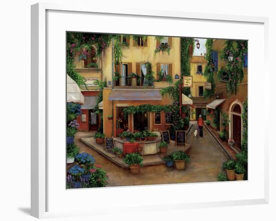 Parisian Cafés-Betty Lou-Framed Giclee Print