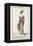 Parisian Costume Illustration-null-Framed Stretched Canvas