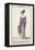 Parisian Costume Illustration-null-Framed Stretched Canvas