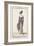 Parisian Costume Illustration-null-Framed Art Print