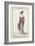 Parisian Costume Illustration-null-Framed Art Print