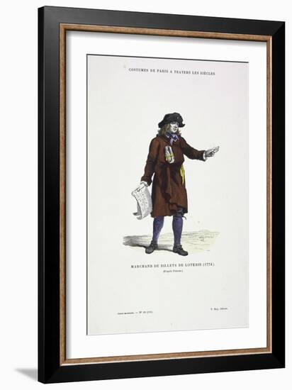 Parisian Costumes across the Centuries-Cosson and Smeeton-Framed Giclee Print