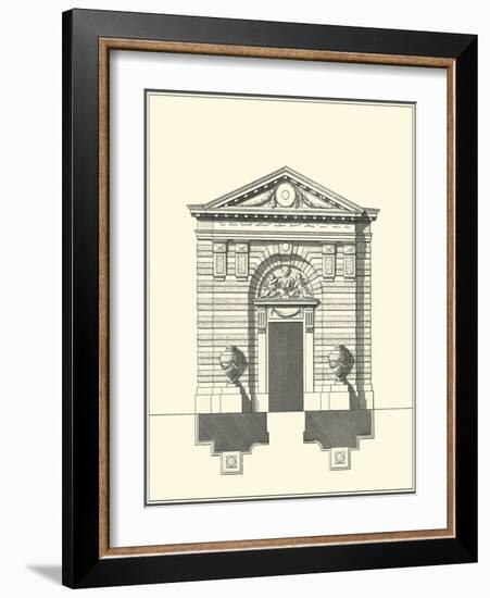 Parisian Facade III-Deneufforge-Framed Art Print