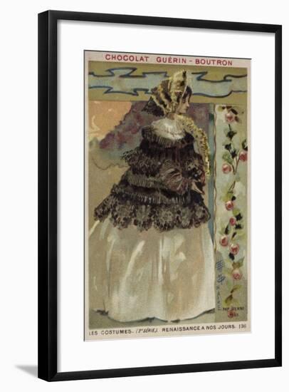 Parisian Fashion, 1855-null-Framed Giclee Print