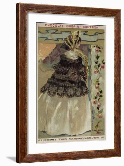 Parisian Fashion, 1855-null-Framed Giclee Print