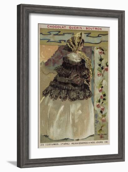 Parisian Fashion, 1855-null-Framed Giclee Print