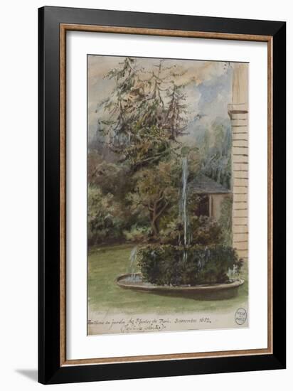 Parisian Fountains-Jean-Marie Amelin-Framed Giclee Print