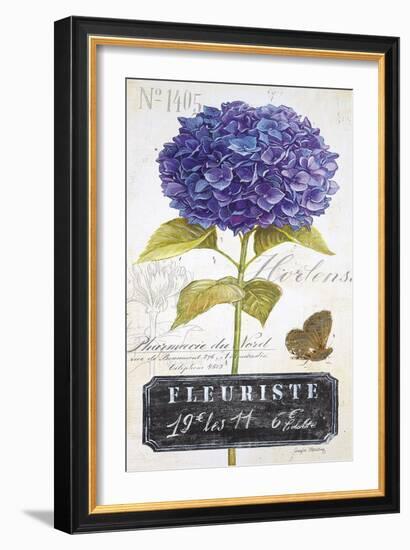 Parisian Hydrangea-Angela Staehling-Framed Art Print