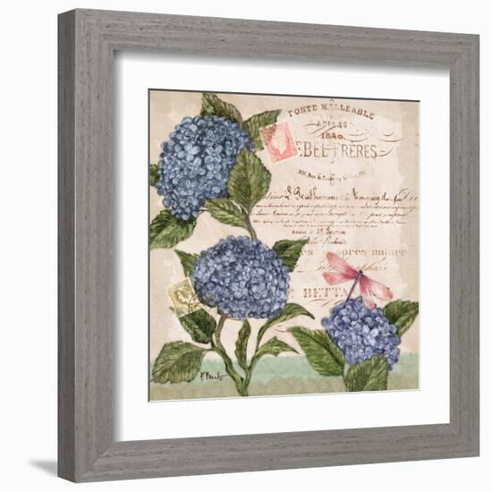 Parisian Hydrangeas I-Paul Brent-Framed Art Print