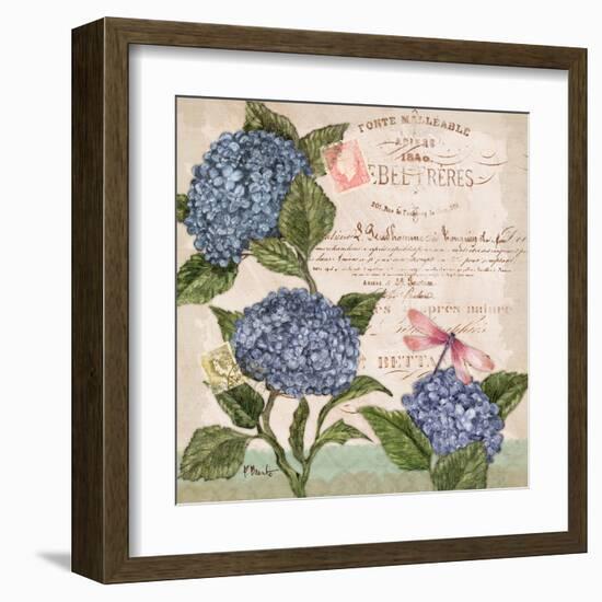 Parisian Hydrangeas I-Paul Brent-Framed Art Print