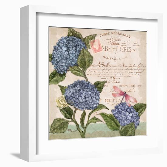 Parisian Hydrangeas I-Paul Brent-Framed Art Print