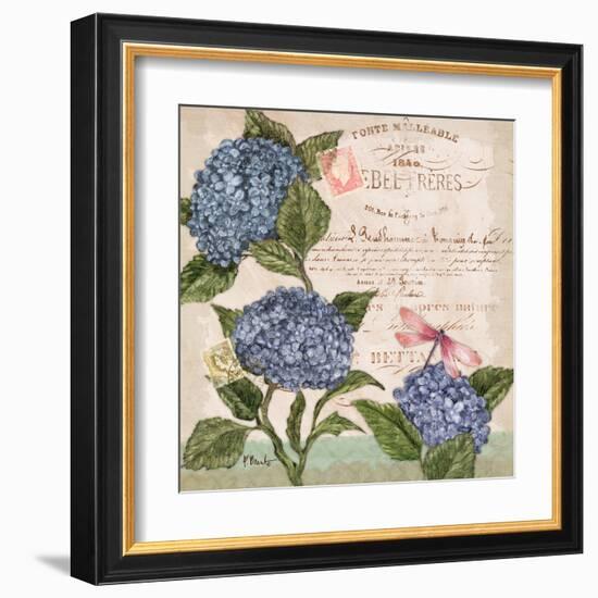 Parisian Hydrangeas I-Paul Brent-Framed Art Print