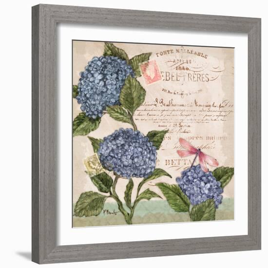 Parisian Hydrangeas I-Paul Brent-Framed Premium Giclee Print