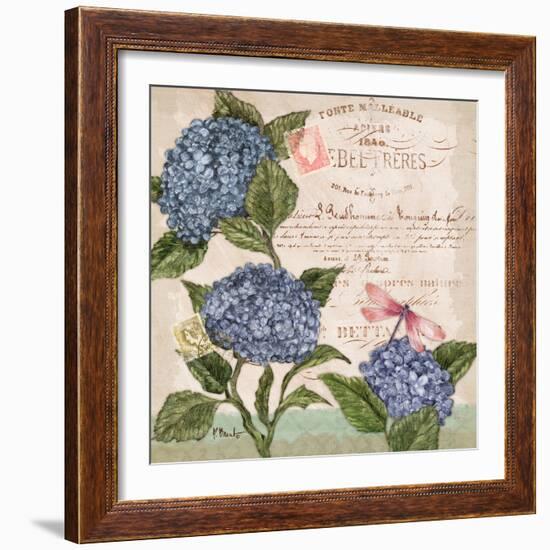 Parisian Hydrangeas I-Paul Brent-Framed Premium Giclee Print