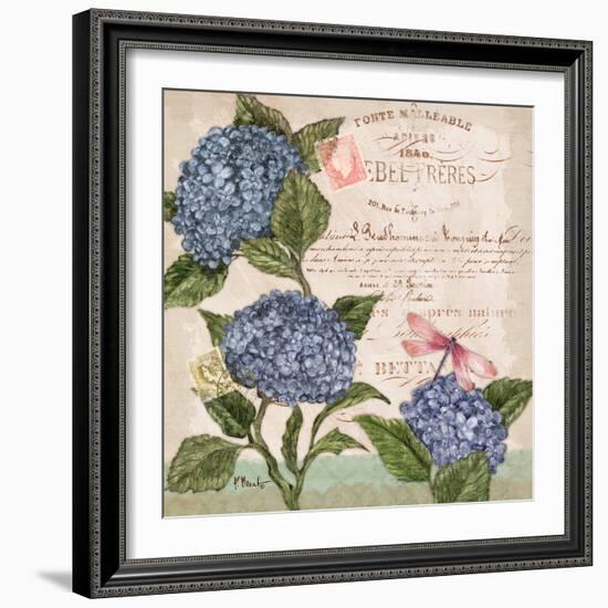 Parisian Hydrangeas I-Paul Brent-Framed Art Print