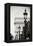 Parisian Lightposts BW I-Erin Berzel-Framed Premier Image Canvas