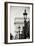 Parisian Lightposts BW I-Erin Berzel-Framed Photographic Print