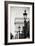 Parisian Lightposts BW I-Erin Berzel-Framed Photographic Print