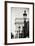 Parisian Lightposts BW I-Erin Berzel-Framed Photographic Print