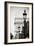 Parisian Lightposts BW I-Erin Berzel-Framed Photographic Print