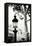 Parisian Lightposts BW II-Erin Berzel-Framed Premier Image Canvas