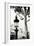 Parisian Lightposts BW II-Erin Berzel-Framed Photographic Print