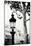 Parisian Lightposts BW II-Erin Berzel-Mounted Photographic Print