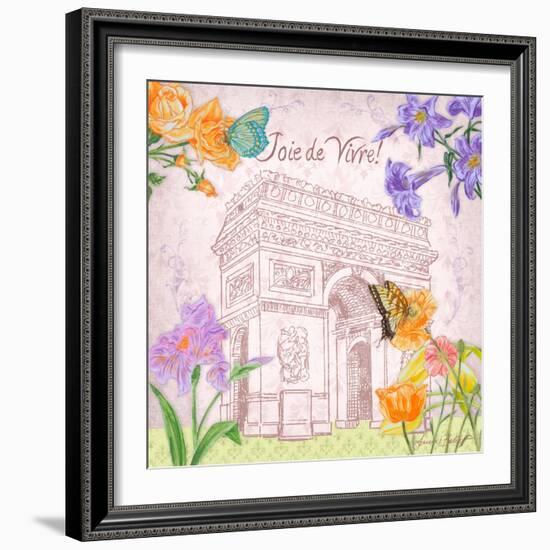 Parisian Meadow II-Linda Baliko-Framed Art Print