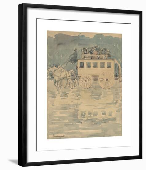 Parisian Omnibus-Maurice Prendergast-Framed Premium Giclee Print