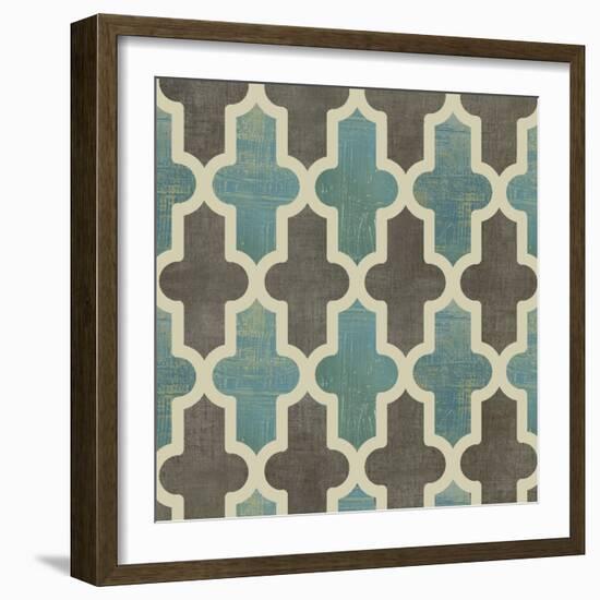 Parisian Pattern II-Anna Polanski-Framed Art Print