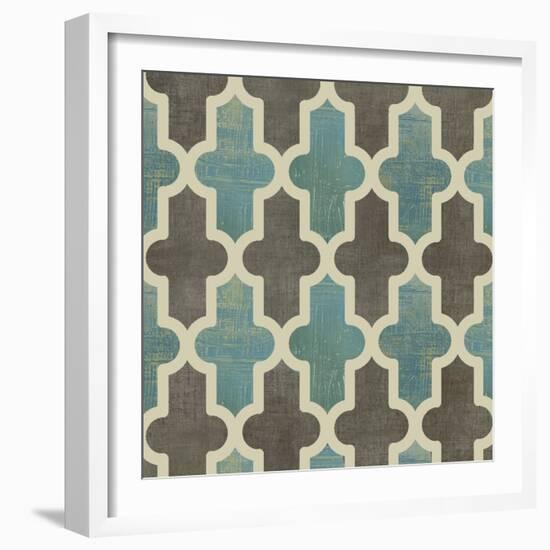 Parisian Pattern II-Anna Polanski-Framed Art Print