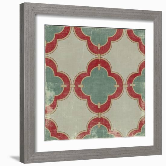 Parisian Pattern III-Anna Polanski-Framed Art Print