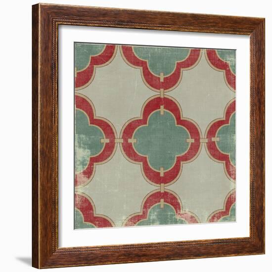 Parisian Pattern III-Anna Polanski-Framed Art Print