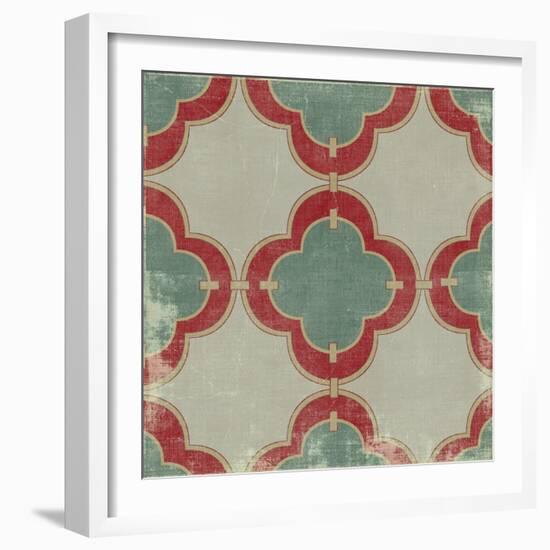 Parisian Pattern III-Anna Polanski-Framed Art Print