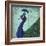 Parisian Peacock II-Elizabeth Medley-Framed Art Print