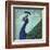 Parisian Peacock II-Elizabeth Medley-Framed Art Print