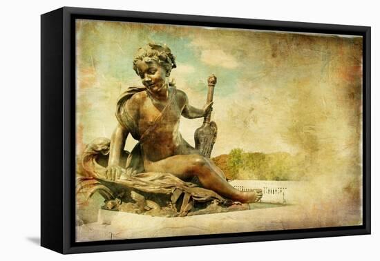 Parisian Pictures - Vintage Series-Maugli-l-Framed Stretched Canvas