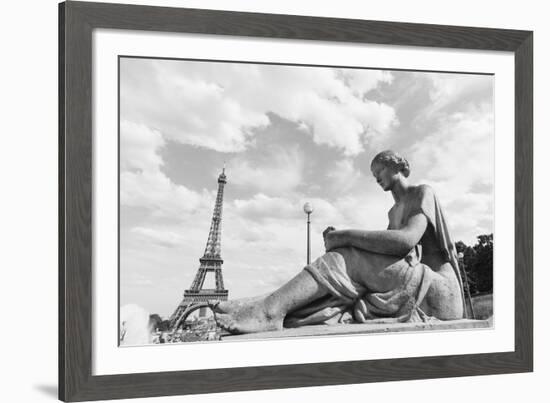 Parisian Statue-John Harper-Framed Giclee Print