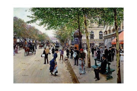 Parisian Street Scene Giclee Print Jean Beraud Art Com Parisian Street Scene Giclee Print Jean Beraud Art Com