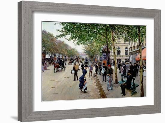 Parisian Street Scene-Jean Béraud-Framed Giclee Print