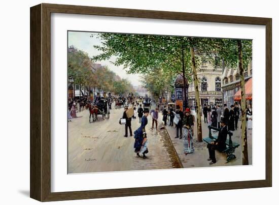 Parisian Street Scene-Jean Béraud-Framed Giclee Print